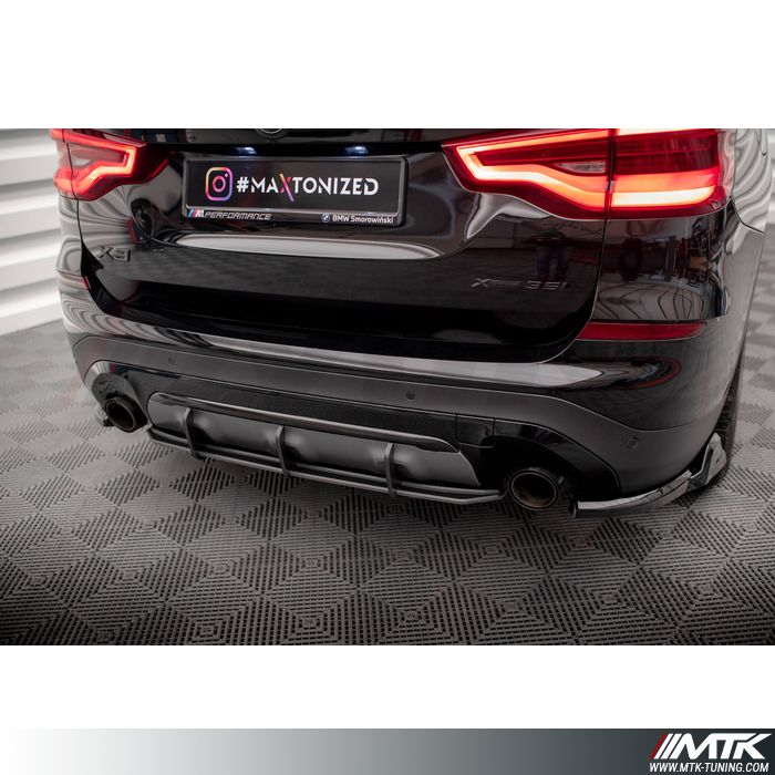 Diffuseur central Maxton Street Pro BMW X3 G01  2017- 2021
